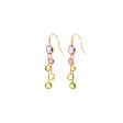 Marco Bicego Jaipur Color Gemstone Two-Strand Earrings on Sale