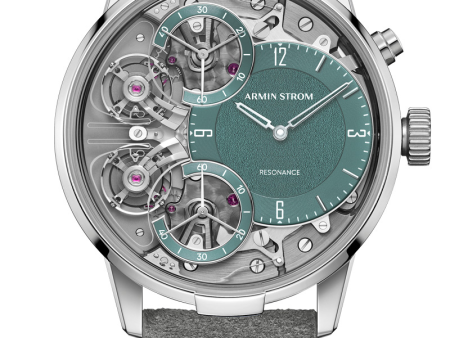 Armin Strom Mirrored Force Resonance Manufacture Edition Green Limited Edition ST22-RF.20 Online now