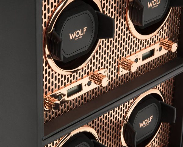 Wolf Axis 4-Piece Watch Winder Cheap