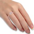 14k (585) Rose Gold And Diamond Ring For Women Online Sale