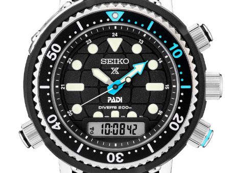 Seiko Prospex PADI Special Edition Solar Analog-Digital Diver Chronograph SNJ035 Online