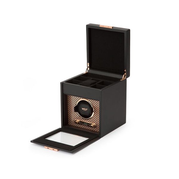 Wolf Axis Single Watch Winder with Storage Online