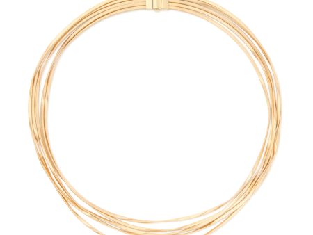 Marco Bicego Marrakech Five-Strand Coil Necklace Online now