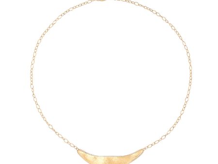 Marco Bicego Lunaria Engraved  Smile  Necklace Cheap