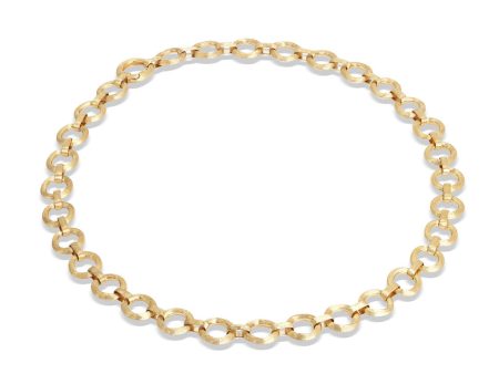 Marco Bicego Jaipur 18K Yellow Gold Flat Link Collar CB2609 Y Online Sale