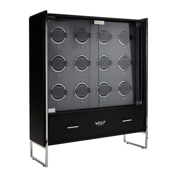 Wolf Viceroy 12 Piece Watch Winder Cabinet Supply