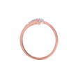 14KT (585) Rose Gold And Diamond Ring For Women Hot on Sale