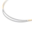 Marco Bicego Masai Coil Collar Necklace With Double Row Diamond Bar Online