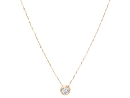 Marco Bicego Jaipur Pendant Necklace with Diamond Disk on Sale