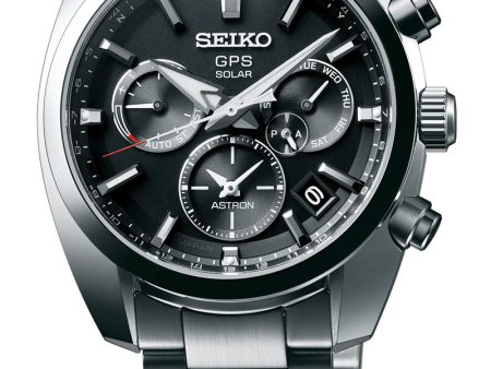 Seiko Astron GPS Solar Dual-Time SSH021 Hot on Sale