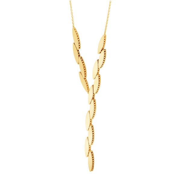 Topper Italia Gold Y-Lariat Necklace Cheap