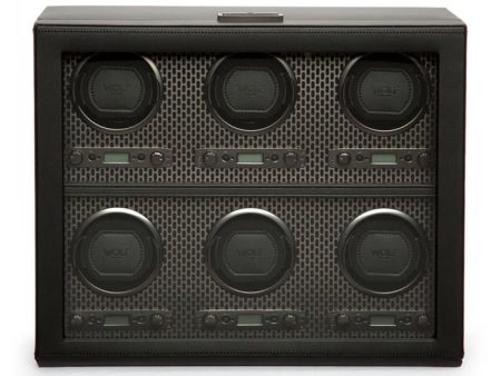 Wolf Axis 6-Piece Watch Winder Hot on Sale