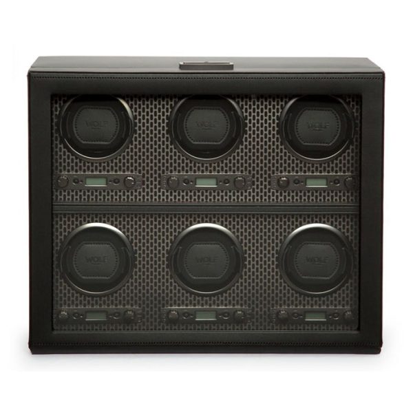 Wolf Axis 6-Piece Watch Winder Hot on Sale