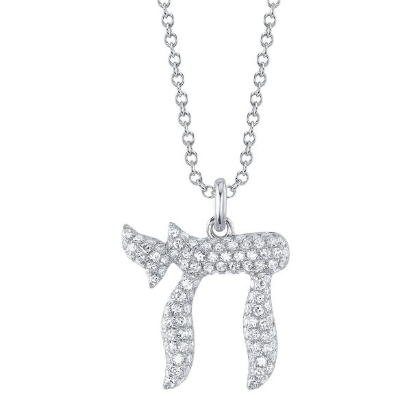 Shy Creation Diamond Chai Necklace Online Hot Sale