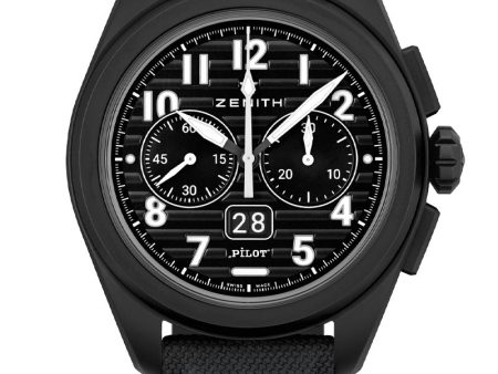 Zenith Pilot Big Date Flyback Ceramic 49.4000.3652 21.I001 Online now