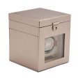 Wolf Palermo Single Watch Winder with Jewelry Storage For Sale