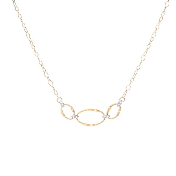 Marco Bicego Marrakech Onde Diamond Half Collar Necklace on Sale