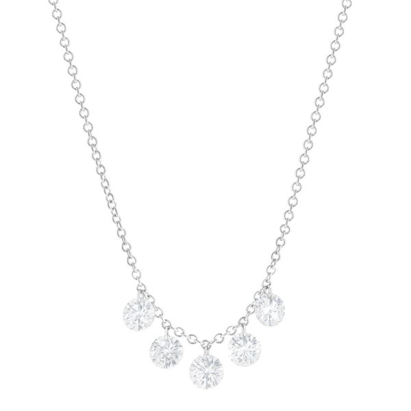 Aresa New York Lessing No. 5 Diamond Necklace Online now