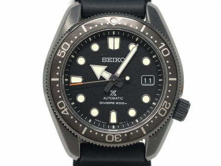 Pre-Owned Seiko Prospex Diver  Black Series  Topper Limited SPB107 Online