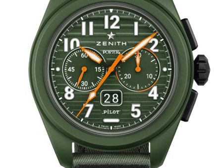 Zenith Pilot Big Date Flyback Ceramic Porter Yoshida Limited Edition 49.4001.3652 63.I001 Discount