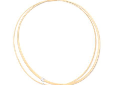 Marco Bicego Masai Two-Strand Necklace With Diamonds Cheap