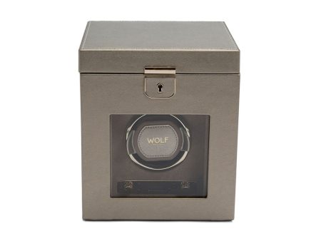 Wolf Palermo Single Watch Winder with Jewelry Storage on Sale