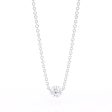 Aresa New York Hadid Solitaire Diamond Necklace For Discount