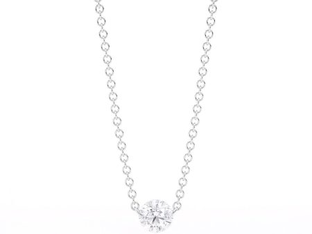 Aresa New York Hadid Solitaire Diamond Necklace For Discount