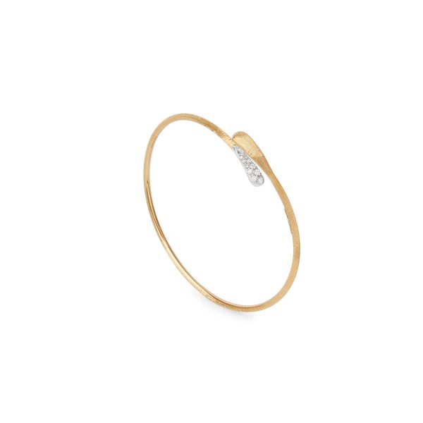 Marco Bicego Lucia Diamond Hugging Cuff Bracelet Hot on Sale