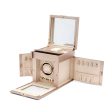 Wolf Palermo Single Watch Winder with Jewelry Storage For Sale