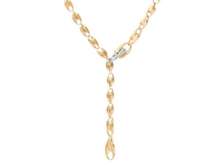 Marco Bicego Lucia Link Lariat Necklace With Diamond Clasp Sale