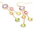 Marco Bicego Jaipur Color Gemstone Two-Strand Earrings on Sale