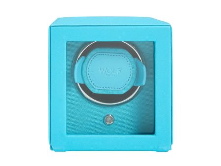 Wolf Cub Single Watch Winder with Cover Hot on Sale