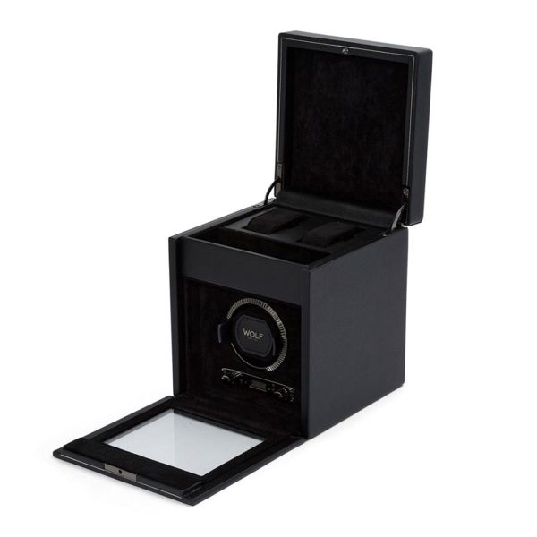 Wolf British Racing Single Watch Winder with Storage Online