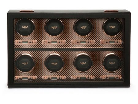 Wolf Axis 8-Piece Watch Winder Online Sale