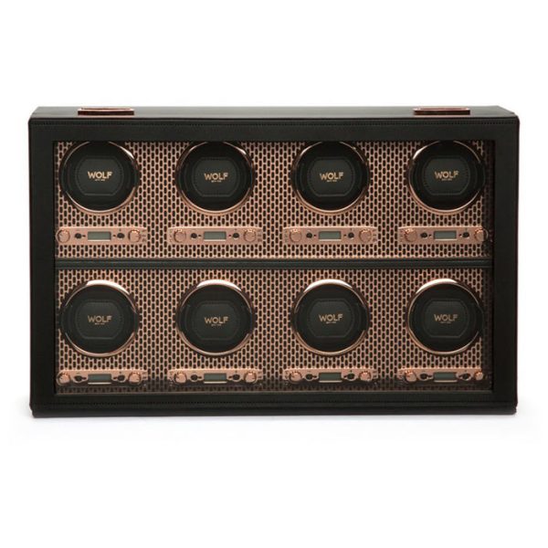 Wolf Axis 8-Piece Watch Winder Online Sale