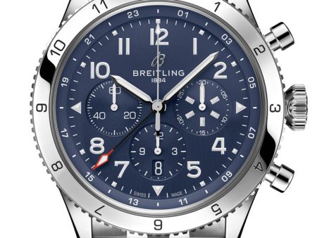 Breitling Super AVI B04 Chronograph GMT 46 Tribute to Vought F4U Corsair AB04451A1C1A1 Fashion