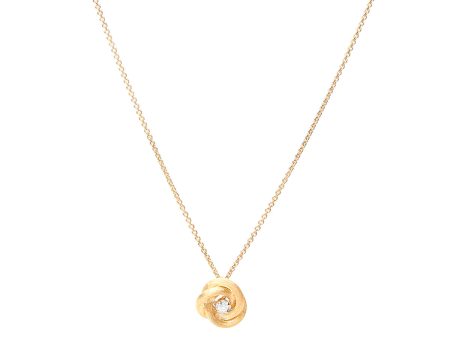 Marco Bicego Jaipur Gold Floral Pendant With Diamond Center For Discount