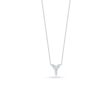 Roberto Coin Tiny Treasures Diamond Love Letter “Y” Necklace Discount