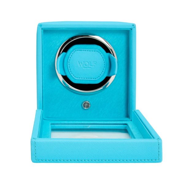 Wolf Cub Single Watch Winder with Cover Hot on Sale