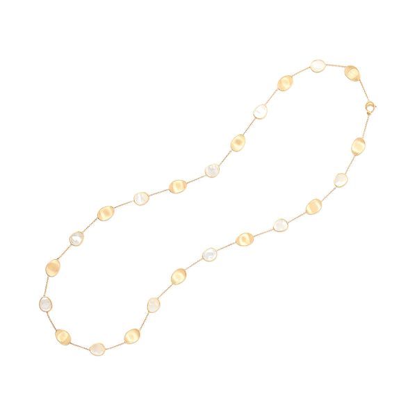 Marco Bicego Lunaria Mother Of Pearl Long Necklace Online Sale