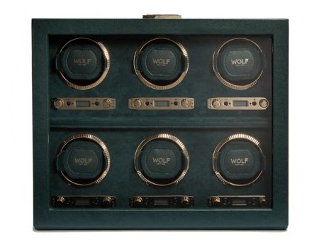 Wolf British Racing 6 Piece Watch Winder Supply