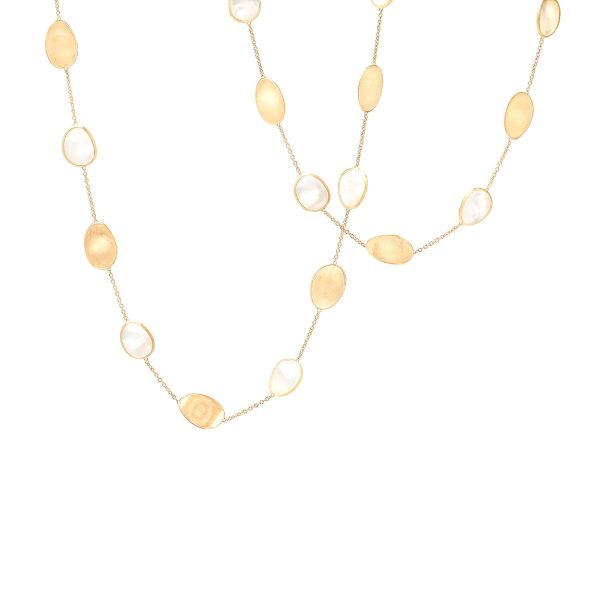 Marco Bicego Lunaria Mother Of Pearl Long Necklace Online Sale