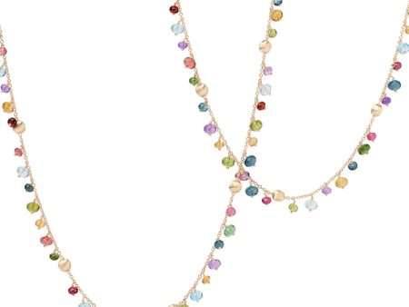 Marco Bicego Africa Mixed Gemstone Long Necklace Discount