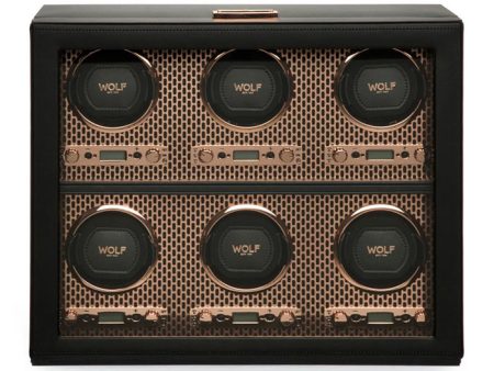 Wolf Axis 6-Piece Watch Winder For Cheap