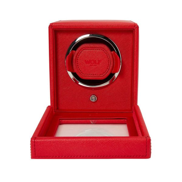 Wolf Cub Single Watch Winder with Cover Sale