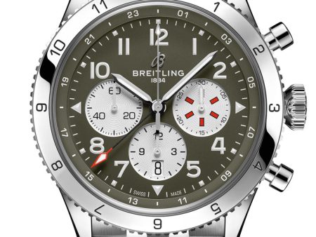 Breitling Super AVI B04 Chronograph GMT 46 Curtiss Warhawk AB04452A1L1A1 Supply