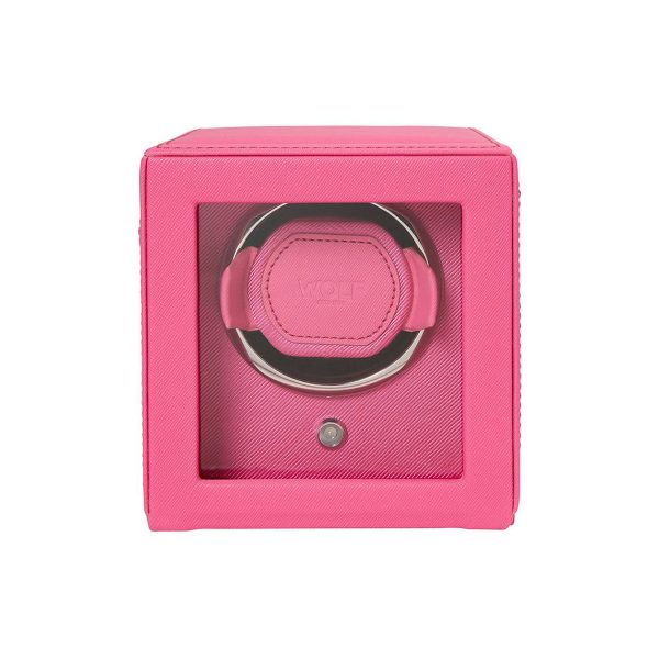 Wolf Cub Single Watch Winder with Cover Cheap