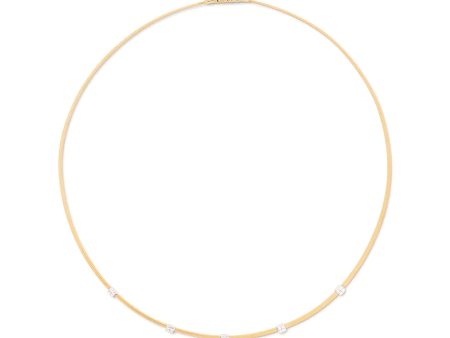 Marco Bicego Masai Coil Necklace With Diamond Stations Online