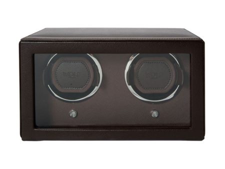 Wolf Cub Double Watch Winder with Cover on Sale